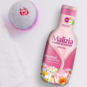 تصویر شامپو بدن مالیزیا مدل Monoi حجم ۱۰۰۰ میلی لیتر Malizia Body Wash Monoi 1000 ml