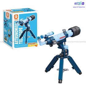 تصویر لگو ابزار علمی تلسکوپ نجومی 113 قطعه کد 1-8159 