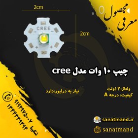 تصویر چیپ CREE (10 وات) 