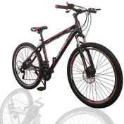 تصویر دوچرخه آلومینیوم سایز 26 دراک ترمز دیسکی - رنگ قرمز Bike 26 inch Disc Brakes 21sp Alloy Blue