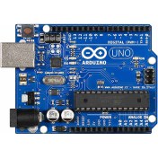 تصویر برد آردوینو UNO R3 اورجینال با پردازنده ATmega328P فروش عمده (بسته 50 عددی) 
