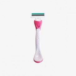 تصویر ژیلت صابونی بانوان دارای سر تعویض شونده reusable razor