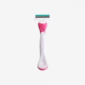 تصویر ژیلت صابونی بانوان دارای سر تعویض شونده reusable razor