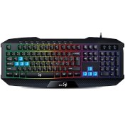 تصویر کیبورد گیمینگ جنیوس مدل Scorpion K215 با سیم 