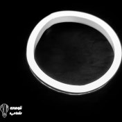 تصویر حلقه نئون سفید(دو عددی) 