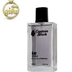 تصویر ادکلن مردانه کاپیتان بلک تتریس (le tetris) | حجم 100 میل le tetris Captain Black Eau de Parfum for men 100 ml