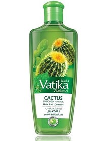تصویر روغن مو Vatika مدل Cactus 