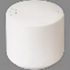 تصویر نمک پاش چینی زرین فرم اس سفید (100 سی‌سی) Zarin Iran S-form White 1 Piece Porcelain Salt-Shaker 100