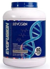 تصویر وی پروتئین ترکیبی EVOFUSION ایوژن (۲۰۹۰ گرمی) - VANILLA BEAN ICE CREAM Evogen EVOFUSION Whey (2090g)