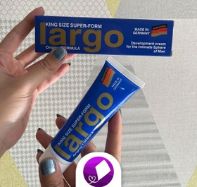 تصویر کرم بیگ سایز لارگو افزایش حجم و سایز آلت ا Largo Largo big size cream to increase the volume and size of Alt Largo