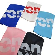 تصویر کلاه شنا آرنا arena سیلیکونی مدل چاپی - آبی 