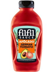 تصویر سس گوجه فرنگی طبیعی و آووکادو فیلفیل 430 گرم FilFil Natural Tomato & Avocado Sauce 430g