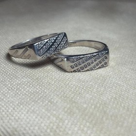 تصویر حلقه مردانه نقره 