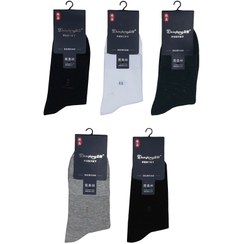 تصویر جوراب کلاسیک مردانه پک پنج عددی 