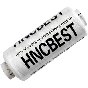 تصویر قرقره نخ خیاطی سفید 