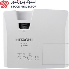 تصویر ویدئو پروژکتور استوک هیتاچی Hitachi CP-X2511N Hitachi CP-X2511N Stock Video Projector