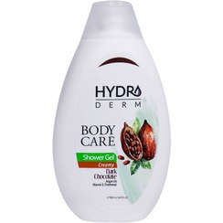 تصویر شامپو بدن کرمی با رایحه شکلات تلخ 500 میل هیدرودرم BODY CARE DARK CHOCOLATE CREAMY SHOWER GEL HYDRODERM