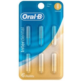 تصویر یدک بین دندانی استوانه‌ای اورال بی ۶ عددی ORAL B INTERDENTAL 