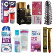 تصویر پکیج زناشویی VIP با روغن حجم دهنده و ژل هلو 