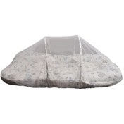 تصویر پشه بند تشک دار نوزاد ایسیز طرح پلک 