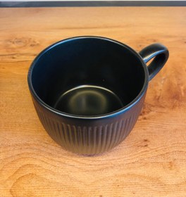 تصویر ماگ ساده مشکی 