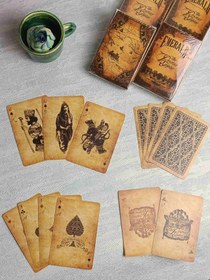 تصویر کارت بازی و شعبده بازی (Emerald (persian empire نارنجی 