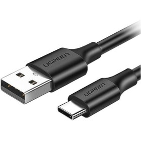 تصویر کابل تایپ سی به USB 2.0 A یوگرین US287 مدل 60118 طول 2 متر UGREEN US287 60118 USB-C Male To USB 2.0 A Male Cable 2M