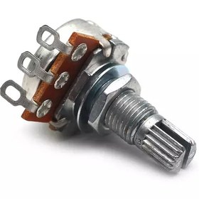 تصویر پتانسیومتر A500 با شافت 18mm A500K potentiometer 18mm shaft