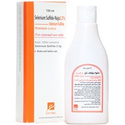 تصویر شامپو سلنیوم سولفاید 2.5 درصد ناژو 150 میلی لیتر Najo Selenium Sulfide 2.5% Shampoo 150 ml