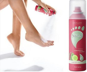 تصویر اسپری پای خنک کننده و خوشبو کننده هندوانه و خیار فیت آپ ا FEET UP Cooling Watermelon & Cucumber foot spray FEET UP Cooling Watermelon & Cucumber foot spray