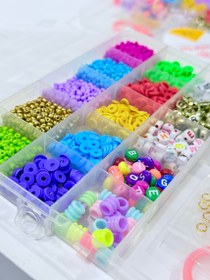 تصویر پک مهره ی دستبند سازی و اکسسوری 