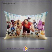 تصویر روبالشی عروسکی کارتنی | سری ۲۲۱۱۶ 