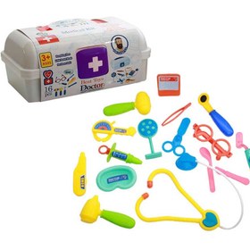 تصویر اسباب بازی لوازم پزشکی کد 35 ا Dr Ernest Doctor Kit for Kids No.35 Dr Ernest Doctor Kit for Kids No.35