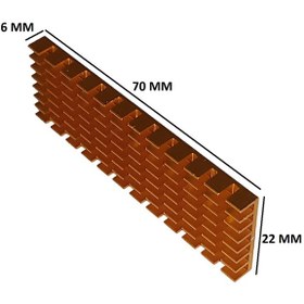 تصویر هیت سینک مدل SSD M2 