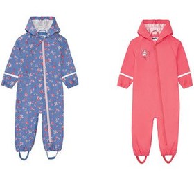 تصویر سرهم بارانی دخترانه لوپیلو آلمان بدون آستر طرح گلدار 