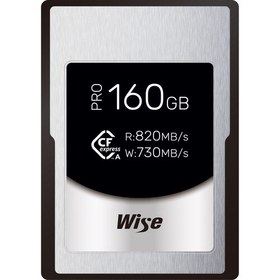 تصویر کارت حافظه ۱۶۰ گیگ Wise Advanced 160GB CFX-A Pro Series CFexpress Type A Memory Card Wise Advanced 160GB