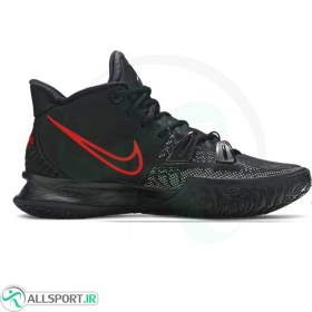 تصویر کفش بسکتبال مردانه نایک جوردن Nike Kyrie 7 Gets A Classic Black Red 