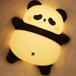 تصویر چراغ خواب رومیزی فانتزی PANDA مدل A008 PANDA fantasy table lamp model A008