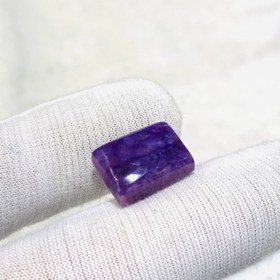 تصویر نگین چاروئيت طبيعى اصل سایز 11*15 میلی‌متر 