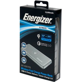 تصویر پاوربانک ENERGIZER مدل QE10007PQ-10000 Energizer QE10007PQ 10000 Power Bank