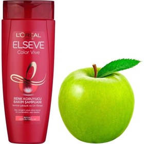 تصویر شامپو لورآل LOREAL مدل ELSEVE Color vive مناسب موی رنگ شده حجم 450 میلی لیتر 