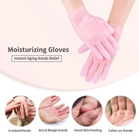 تصویر دستکش سیلیکونی ژل دار Spa Gel Gloves