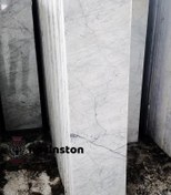 تصویر سنگ پله چینی الیگودرز درجه یک عرض ۳۵ سانتیمتر طول ۱۰۰ تا ۱۴۰ سانتیمتر ضخامت ۳ سانتیمتر 