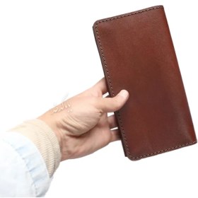 تصویر کیف پول چرم مدل هَلیا 