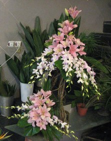 تصویر پایه گل 2 طبقه کد 468 