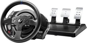 تصویر ست فرمان و پدال گیمینگ تراستمستر مدل T300RS GT Edition Thrustmaster T300RS GT Edition Wheel and Pedals Set