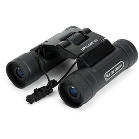 تصویر Celestron – دوربین دوچشمی UpClose G2 10x25 – اپتیک چند روکش برای تماشای پرندگان، حیات وحش، مناظر و شکار – دوربین دوچشمی Roof Prism برای مبتدیان – شامل کیف حمل نرم Celestron – UpClose G2 10x25 Binocular – Multi-Coated Optics for Bird Watching, Wildlife, Scenery and Hunting – Roof Prism Binocular for Beginners – Includes Soft Carrying Case