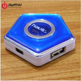 تصویر هاب USB 2.0 چهار پورت هویت مدل HV-H08 