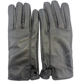 تصویر دستکش چرم زنانه کد R01 