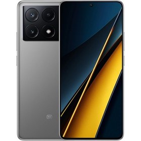 تصویر گوشی موبایل شیائومی مدل Poco X6 pro 5G - 512/12 / خاکستری Xiaomi Poco X6 Pro 5GMobile Phone